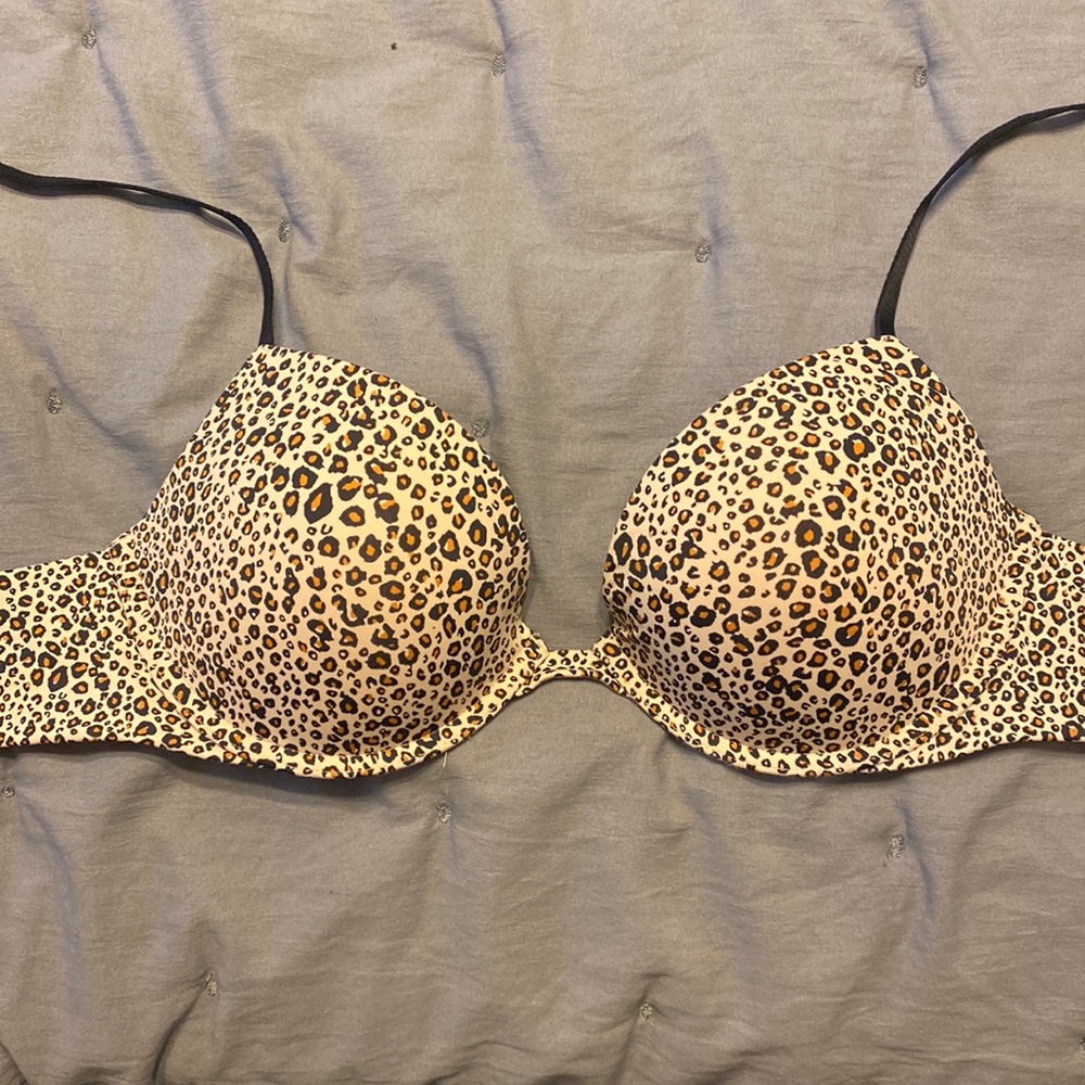 Victoria secret leopard bra